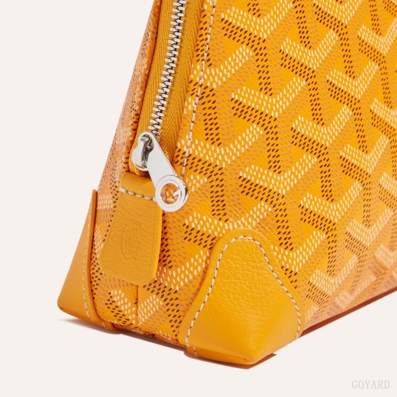 Goyard Vendôme Cosmetic Pouch Yellow | EWIL3504