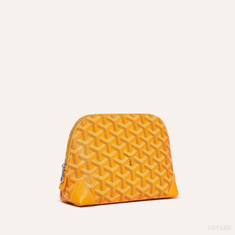 Goyard Vendôme Cosmetic Pouch Yellow | EWIL3504