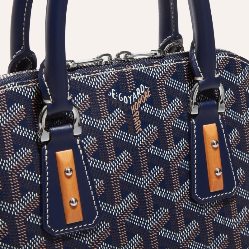 Goyard Vendôme Mini Bag Navy Blue | UQYY8769