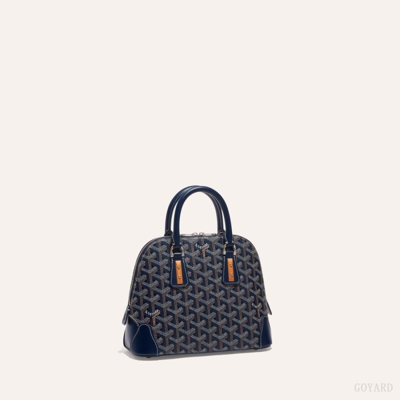 Goyard Vendôme Mini Bag Navy Blue | UQYY8769