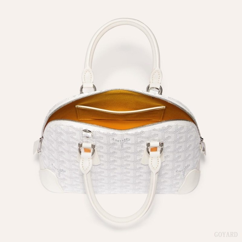 Goyard Vendôme Mini Bag White | KWBZ8987