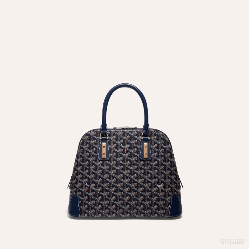 Goyard Vendôme PM Bag Navy Blue | CLPJ7559