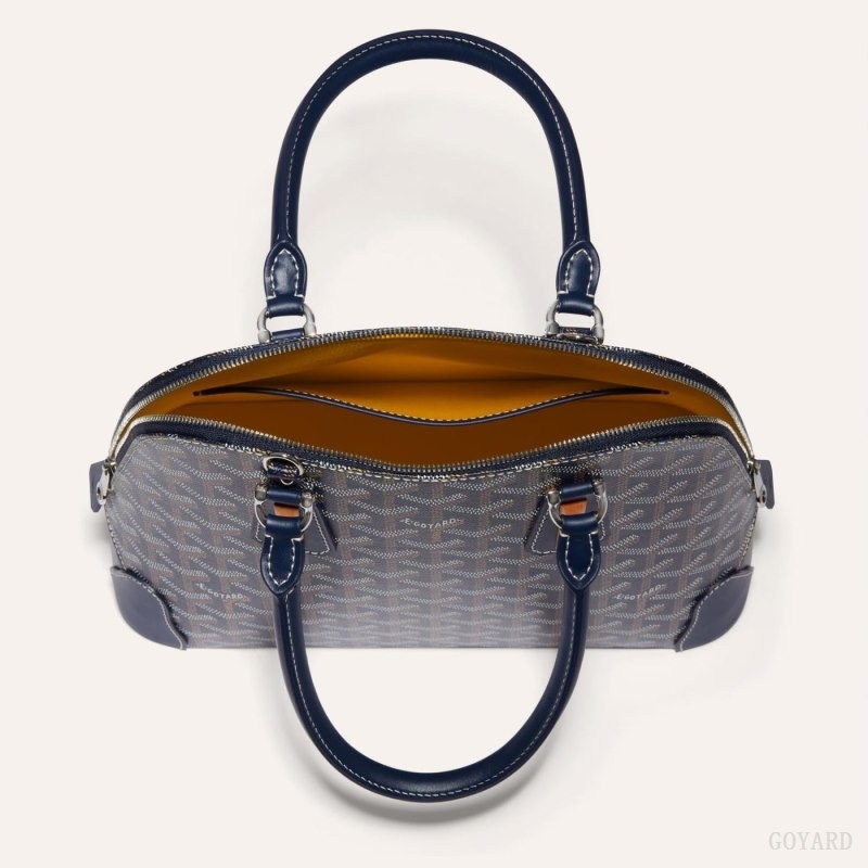 Goyard Vendôme PM Bag Navy Blue | CLPJ7559