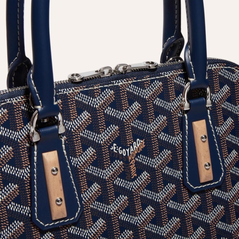 Goyard Vendôme PM Bag Navy Blue | CLPJ7559