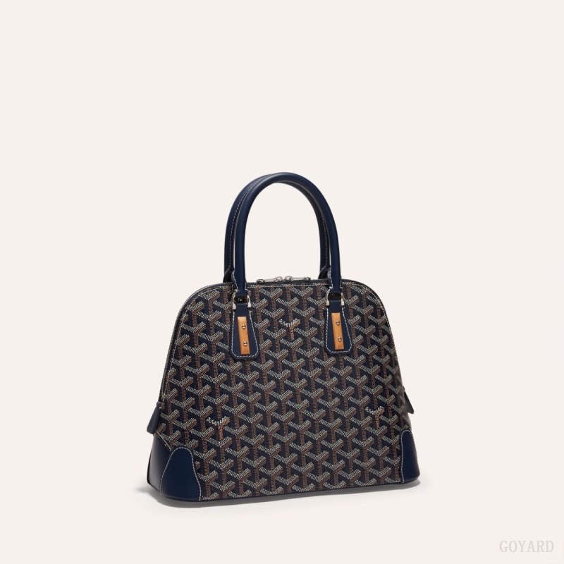 Goyard Vendôme PM Bag Navy Blue | CLPJ7559