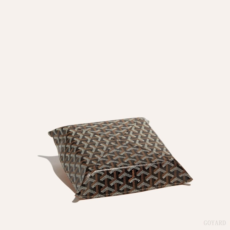 Goyard Vide Poche Fourre-Tout Black / Brown | JFNU0328