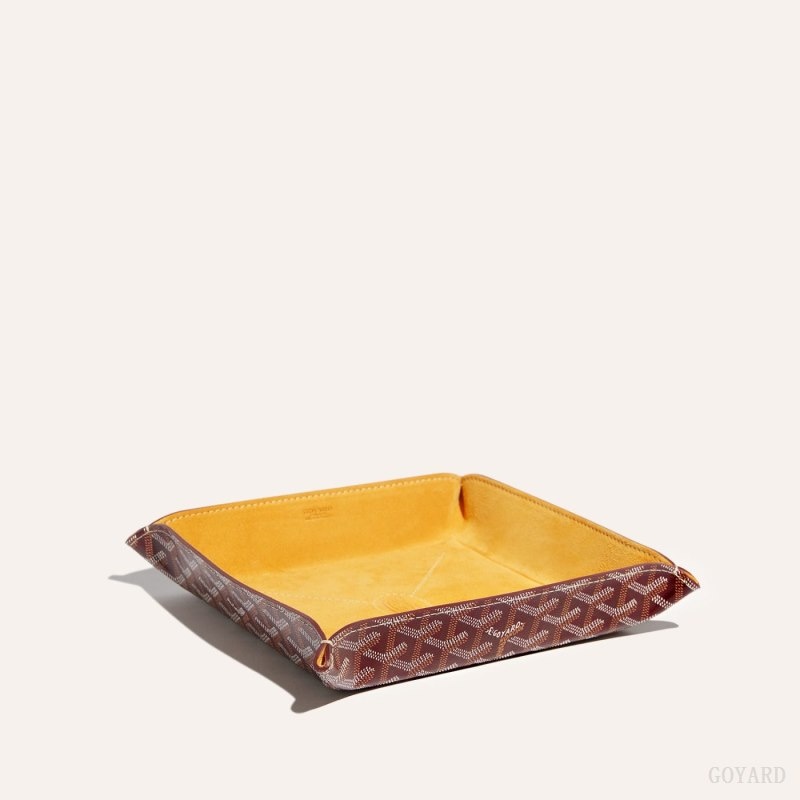 Goyard Vide Poche Fourre-Tout Burgundy | SFBF0989