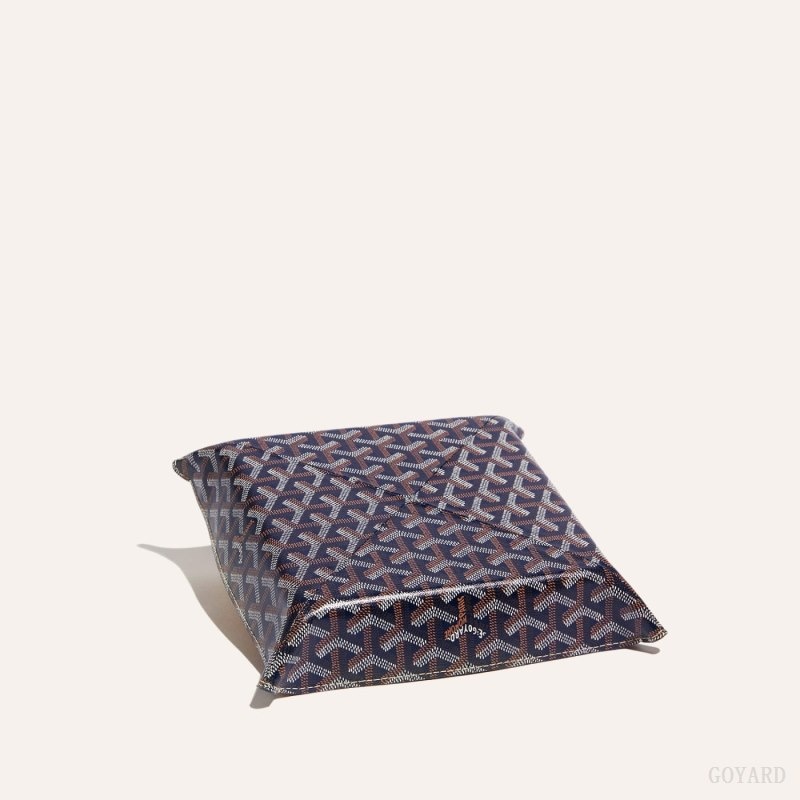 Goyard Vide Poche Fourre-Tout Navy Blue | FMXL9215