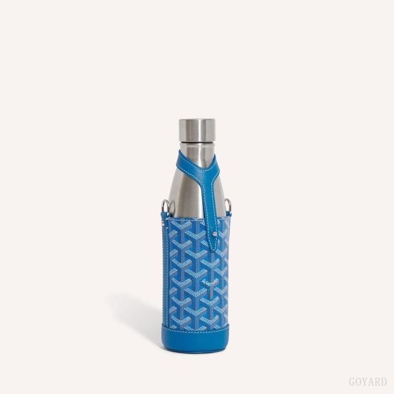 Goyard Yonne MM Case & Flask Blue | BJFM4252