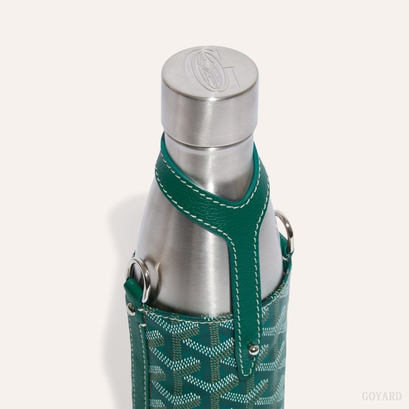 Goyard Yonne MM Case & Flask Green | UTCH6175