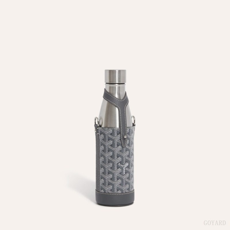 Goyard Yonne MM Case & Flask Grey | KOLM1734