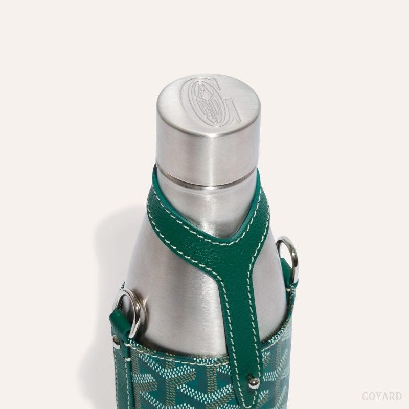 Goyard Yonne PM Case & Flask Green | NCYN0404