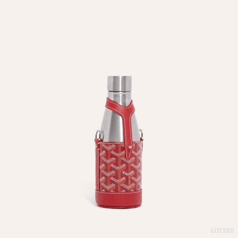 Goyard Yonne PM Case & Flask Red | WHFO7987